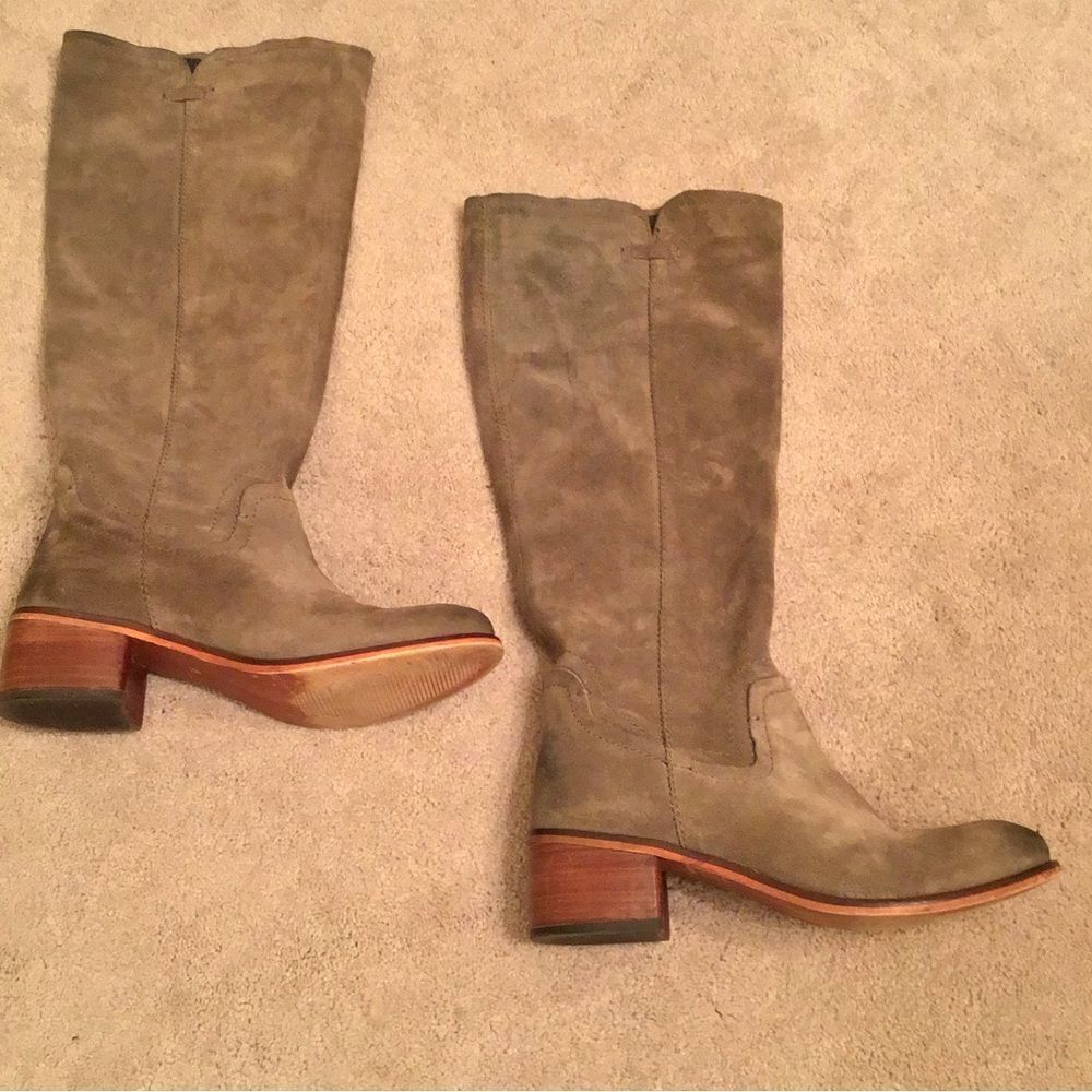 Diba True Wind Reder Rider Suede Riding Boots